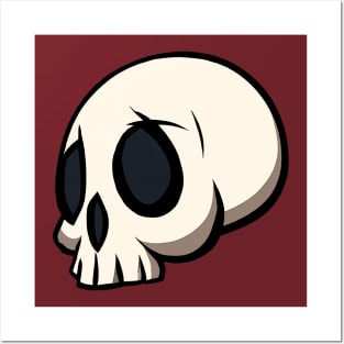 Cartoon Skull Posters and Art